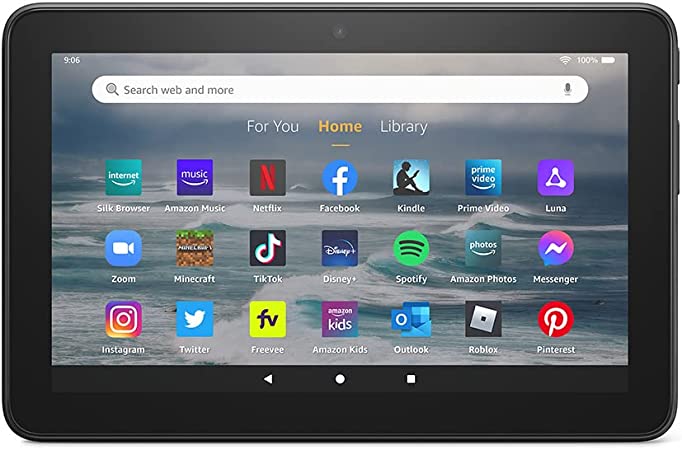Amazon Fire 7 Tablet (2022) 16GB, Black - Ad-Supported