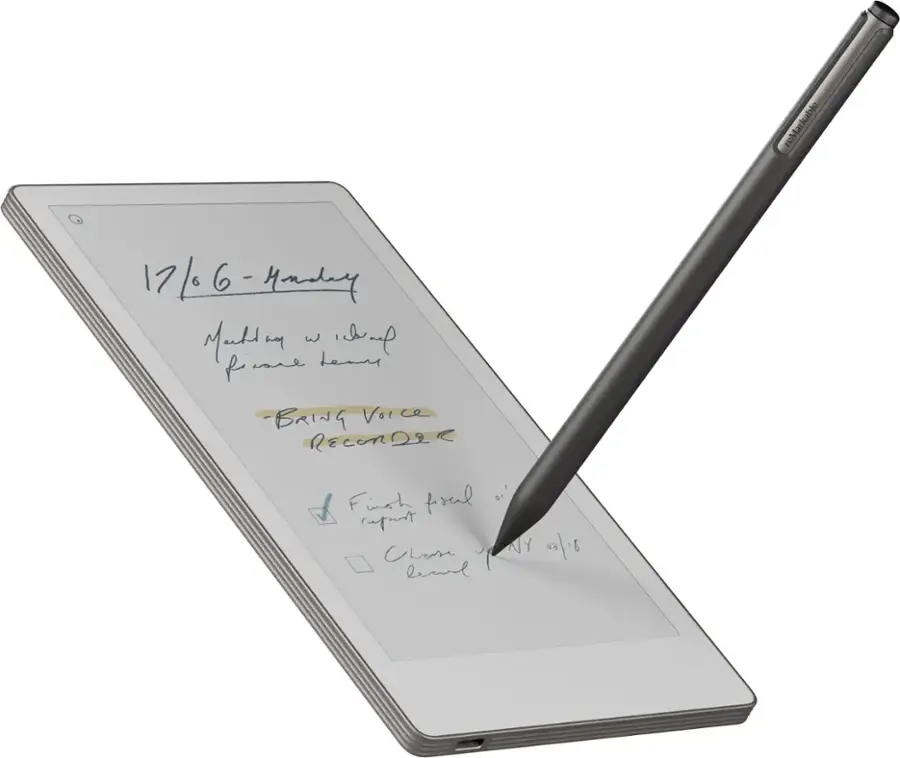 reMarkable Paper Pro Move Tablet + Marker Plus Black - Silver